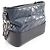 Borsa a tracolla Hobo Chanel Gabrielle de Large Nero Blu navy - vista 2