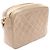 Borsa a Spalla Chanel Coco Mark Diamond Stitch Beige - vista 2