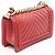 Borsa a tracolla Chanel Boy Small Chevron V-stitch Rosso - vista 2