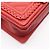 Borsa a tracolla Chanel Boy Small Chevron V-stitch Rosso - vista 6