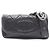 Timeless Borsa a tracolla Chanel Matelassé con logo Coco in rilievo Nero