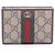 Cartera pequeña Gucci Ophidia Castaño Multicolor Beige