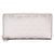Gucci GG Imprime Round Long Wallet Silber