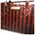 Borsa Louis Vuitton Monogram Vernis Wilshire PM Bordò - vista 9