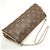 Borsa a Spalla Louis Vuitton Monogram Eva Marrone - vista 5