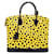 Louis Vuitton Dot Infinity Lockit MM Handtasche Gelb Leder