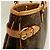 Louis Vuitton Monogram Batignolles Horizontale Tote Bag Braun - Ansicht 11