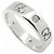 GUCCI Icon Ring aus 18K Weißgold