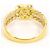 Autre Marque Eleganter Diamantring Golden - Ansicht 4