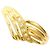 Autre Marque 18K Gelbgold-Ring mit Diamant Golden