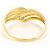 Autre Marque 18K Gelbgold-Ring mit Diamant Golden - Ansicht 3