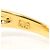 Autre Marque 18K Gelbgold-Ring mit Diamant Golden - Ansicht 4