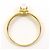 Autre Marque 18K Gelbgold-Ring mit Mondstein Golden - Ansicht 3