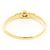 Autre Marque Anillo de banda en oro amarillo de 18K con diamante Dorado - vista 3