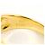 Autre Marque Platin- und Gelbgold-Diamantring Golden - Ansicht 5