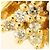 Autre Marque 18K Gelbgold-Ring mit Diamant Golden - Ansicht 2