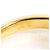 Autre Marque 18K Gelbgold-Ring mit braunem Diamanten Golden - Ansicht 6