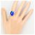 Autre Marque 18K Gelbgold-Ring mit Lapis Lazuli Golden - Ansicht 6