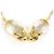 Autre Marque Collana in oro giallo 18K con pietra di luna D'oro