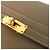 Hermès Cartera Bi-Fold Hermes Kelly Classic Gris pardo - vista 5