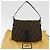 FENDI Zucca Canvas Mamma Baguette Shoulder Bag Black Brown Auth yk20443SAM Braun Schwarz - Ansicht 26