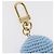 LOUIS VUITTON My Vivienne Crochet Charm Cotton Light Blue M02582 Auth 167338SM Blu chiaro - vista 4