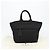 Borsa Reversibile PRADA Nylon Nero Argento Auth 182129A - vista 26