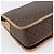 Céline Borsa a Spalla CELINE Macadam Canvas PVC Pelle Marrone Oro Auth 182134A D'oro - vista 13
