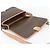 Céline Borsa a Spalla CELINE Macadam Canvas PVC Pelle Marrone Oro Auth 182134A D'oro - vista 14