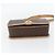 Céline Borsa a Spalla CELINE Macadam Canvas PVC Pelle Marrone Oro Auth 182134A D'oro - vista 9