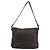 Borsa a Spalla PRADA in Pelle Marrone Argento bs35255 - vista 3