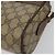 Sac à bandoulière GUCCI GG Supreme Web Sherry Line en PVC Beige Or Auth 182413 - vue 11
