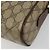 Sac à bandoulière GUCCI GG Supreme Web Sherry Line en PVC Beige Or Auth 182413 - vue 13