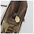 Sac à bandoulière GUCCI GG Supreme Web Sherry Line en PVC Beige Or Auth 182413 - vue 16
