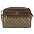 Sac à bandoulière GUCCI GG Supreme Web Sherry Line en PVC Beige Or Auth 182413 - vue 2