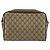 Sac à bandoulière GUCCI GG Supreme Web Sherry Line en PVC Beige Or Auth 182413 - vue 3