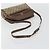 Sac à bandoulière GUCCI GG Supreme Web Sherry Line en PVC Beige Or Auth 182413 - vue 7