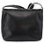 Borsa a tracolla GUCCI Web Sherry Line in pelle nera e oro Auth 182260 Nero D'oro - vista 3