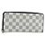 LOUIS VUITTON Damier Azur Zippy Wallet Vertical Long Wallet N62632 Auth 181462A