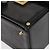 Borsa Gianni Versace in vernice nero e oro Auth BA13187 D'oro - vista 11