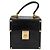 Borsa Gianni Versace in vernice nero e oro Auth BA13187 D'oro - vista 2