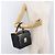 Borsa Gianni Versace in vernice nero e oro Auth BA13187 D'oro - vista 22