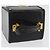 Borsa Gianni Versace in vernice nero e oro Auth BA13187 D'oro - vista 6