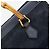Borsa Tote GUCCI Bamboo in scamosciato blu navy e oro 002 123 0322 Auth 180219 D'oro - vista 14