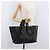 CHANEL 2.55 Matelasse Hand Bag Lamb Skin Black Silver CC Auth bs35399A Nero Argento - vista 22
