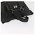 CHANEL 2.55 Matelasse Hand Bag Lamb Skin Black Silver CC Auth bs35399A Nero Argento - vista 6