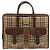 Borsa Business Burberrys Nova Check in tela 2way Beige Auth 180196 - vista 2