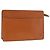LOUIS VUITTON Epi Pochette Homme Clutch Marrone Zipangu M52528 Auth BA13179