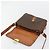 Céline Borsa a Spalla CELINE Macadam Canvas PVC Pelle Marrone Oro Auth BA13077 D'oro - vista 15