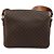 Céline Borsa a Spalla CELINE Macadam Canvas PVC Pelle Marrone Oro Auth BA13077 D'oro - vista 3